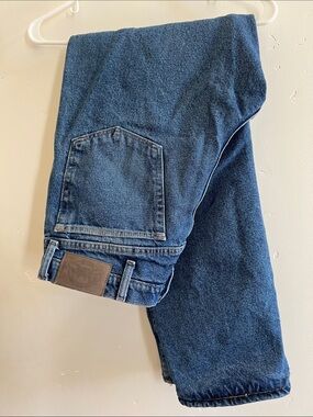 Cabela’s Fleece Lined Men's Dark Blue Classic Denim Jeans